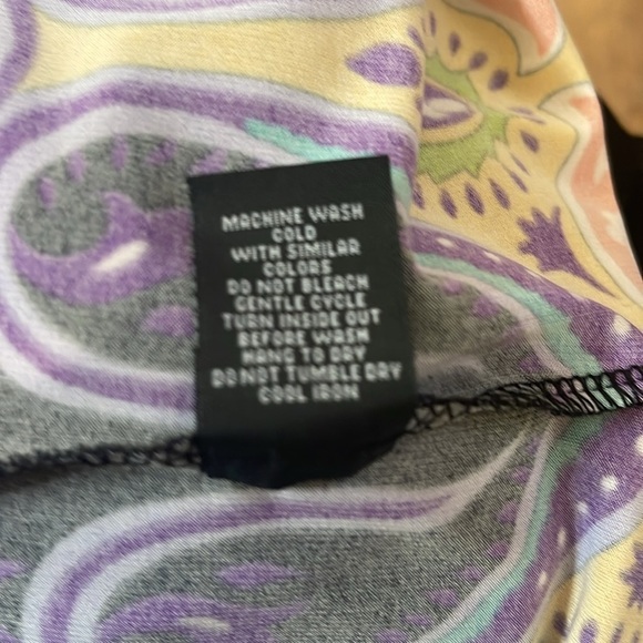 NWT Snap black and purple sundress w/ elastic waistband, adjustable straps Large - Picture 13 of 13